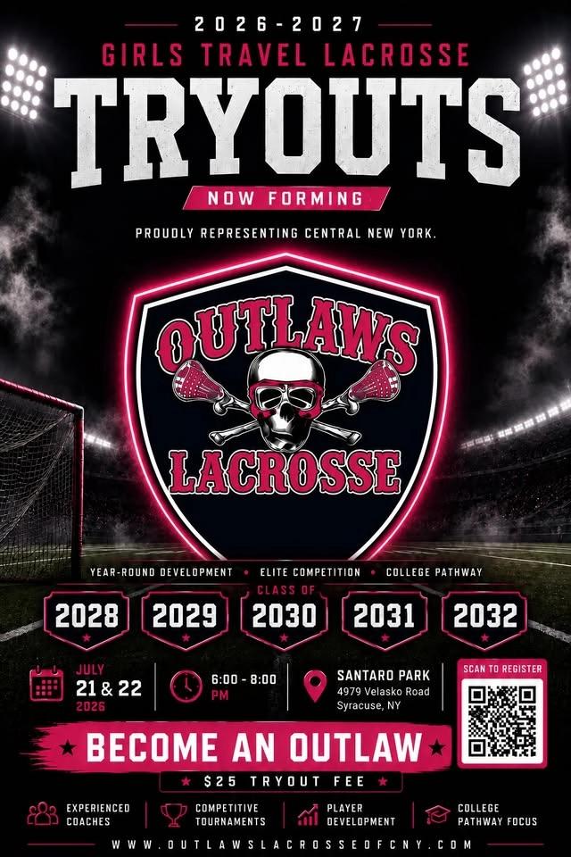 Outlaws Lacrosse Tryouts