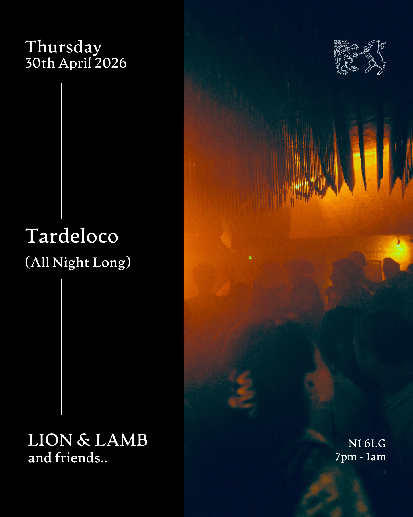 Lion & Lamb and Friends with Tardeloco (All Night Long)