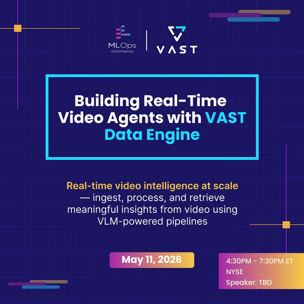 Building Real-Time Video Agents with VAST Data Engine