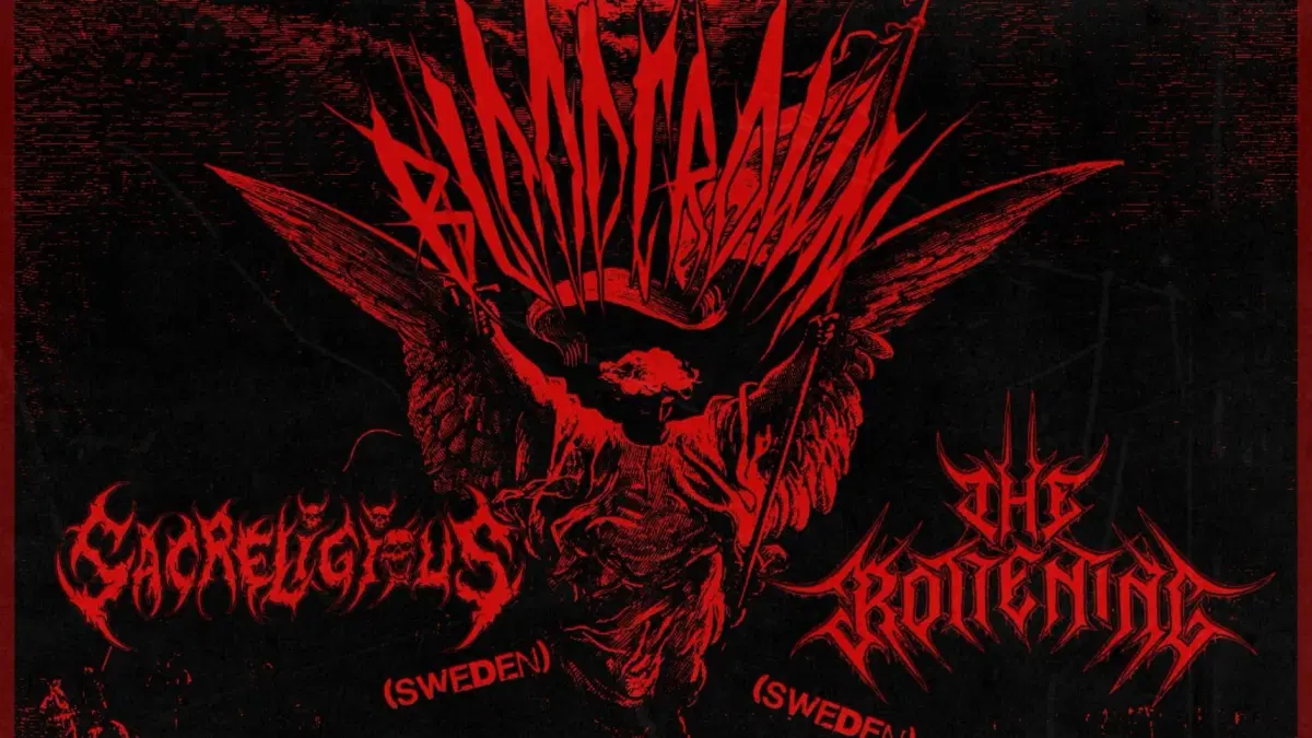 Bloodcrown + The Rottening + Sacreligious Live @Klubb Fredagsmangel