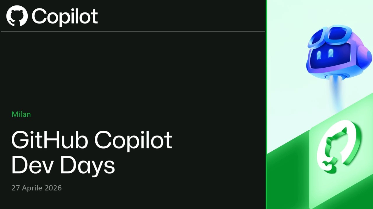 GitHub Copilot DevDays | Milano