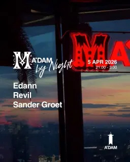 Madam by Night invites: Sander Groet, Edann, Revil