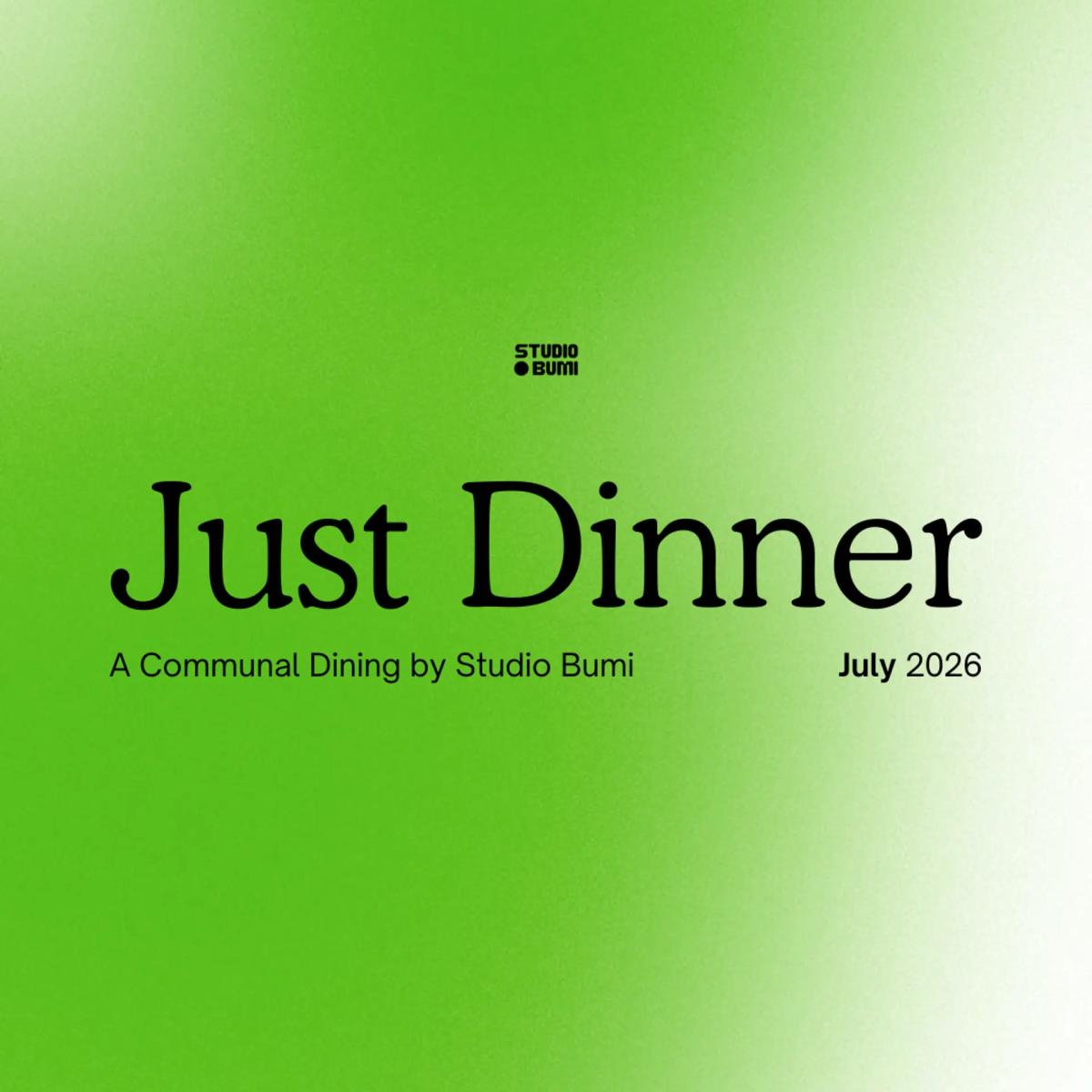 Just Korean Dinner by Jisoo Choi