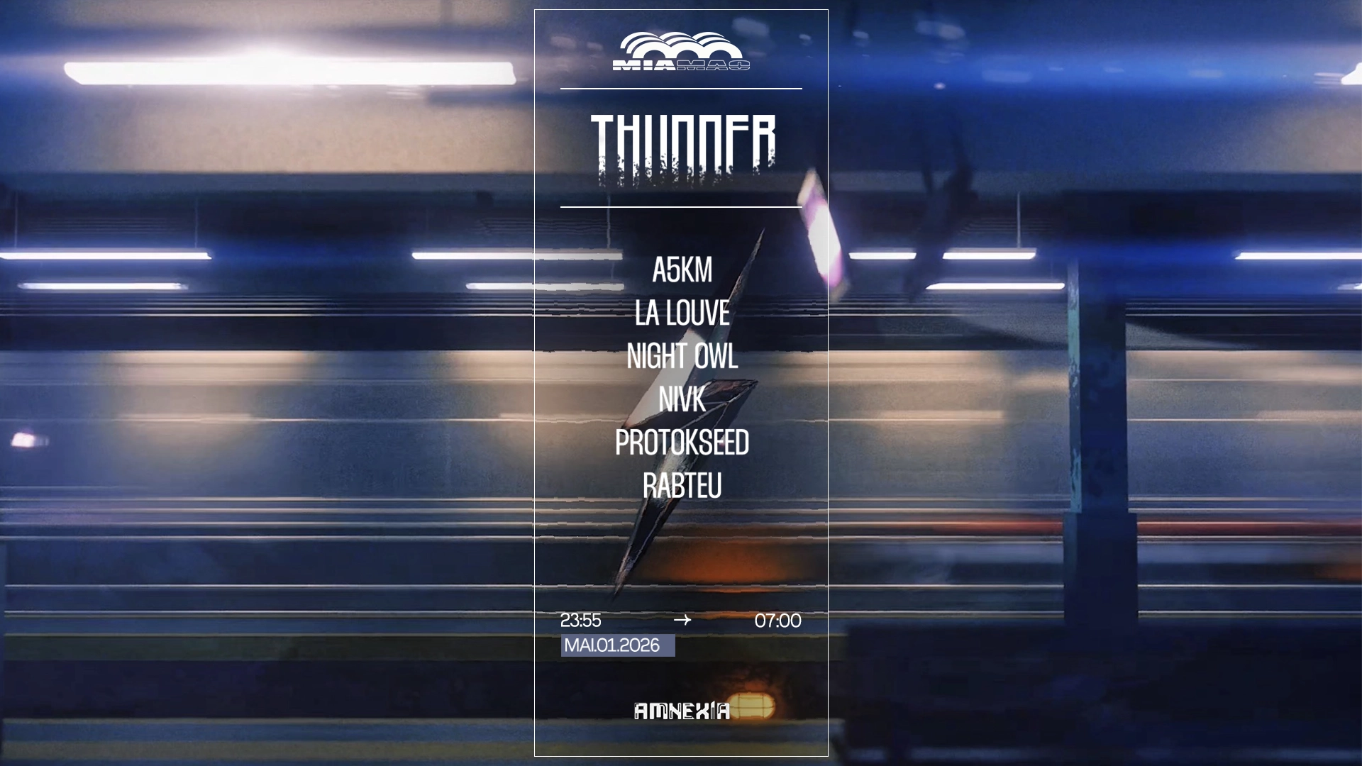 Thunder: A5km, Protokseed, Nivk, Rabteu, Night Owl & More