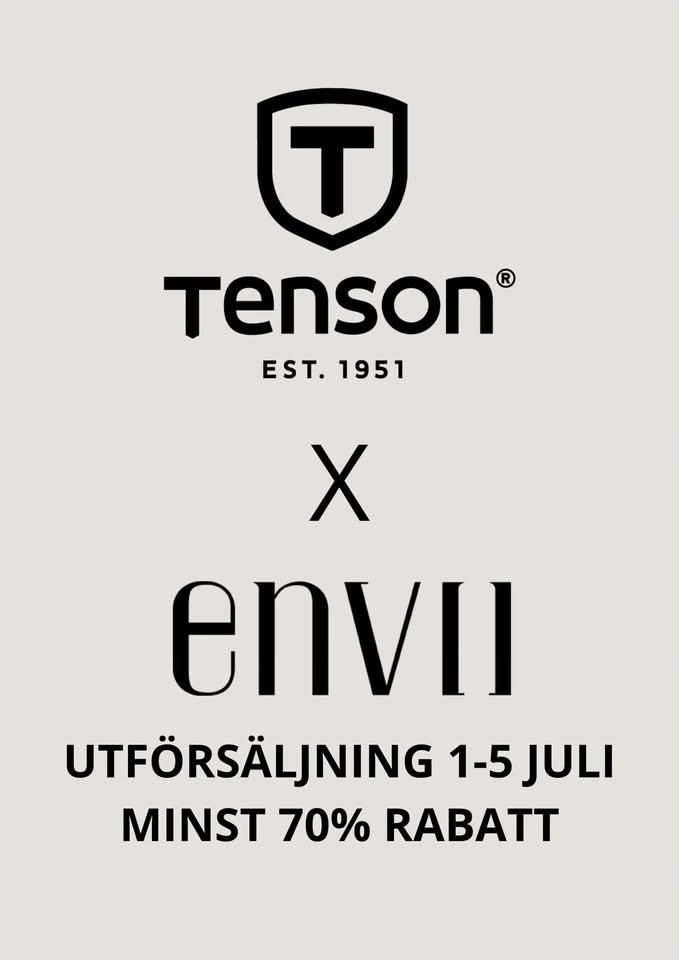 Tenson & Envii - UTFÖRSÄLJNING, MINST 70% RABATT
