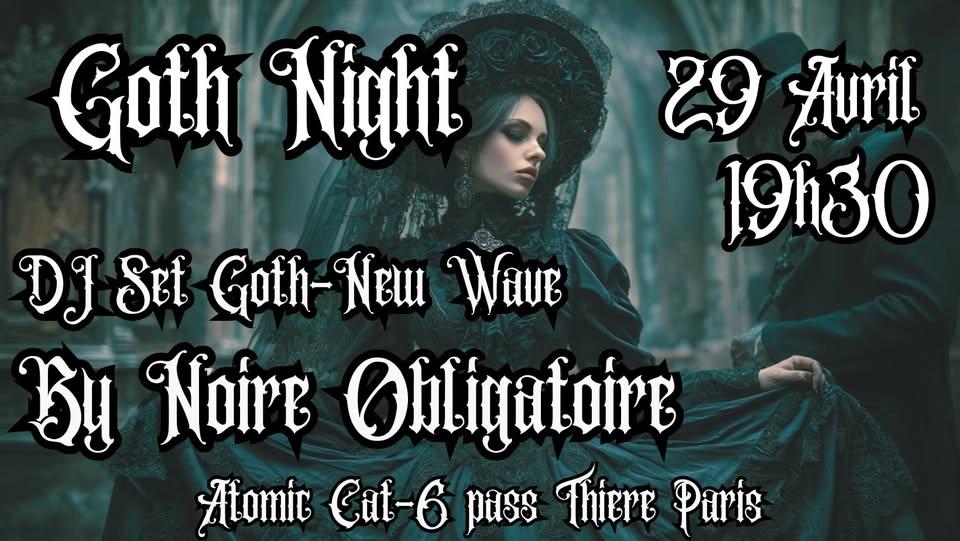 Goth Night: DJ Set Noire Obligatoire