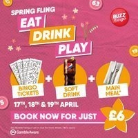 Spring Fling Tickets - Buzz Bingo Walsall 19/04