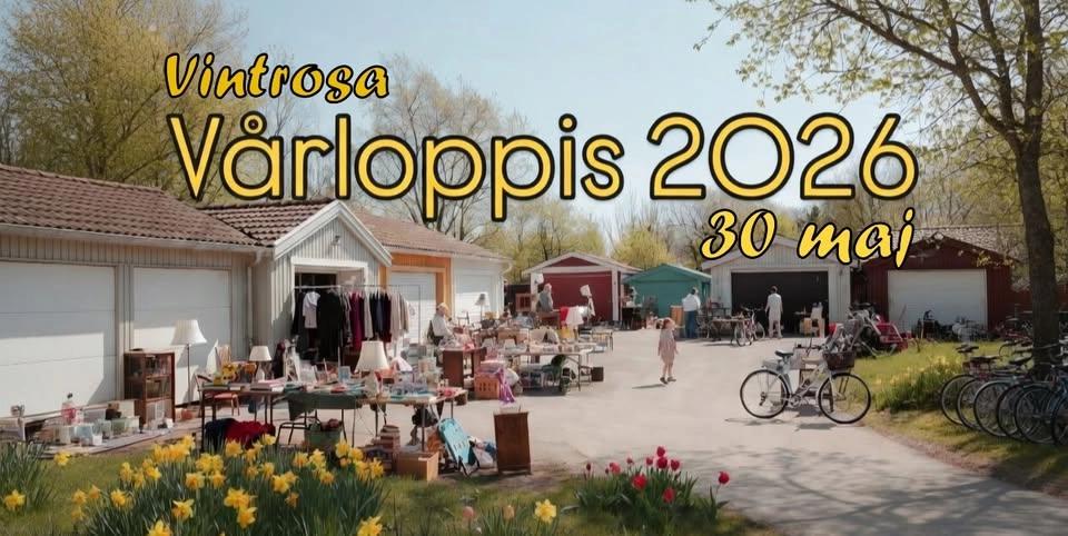Vårloppis / Kvartersloppis i Vintrosa 2026