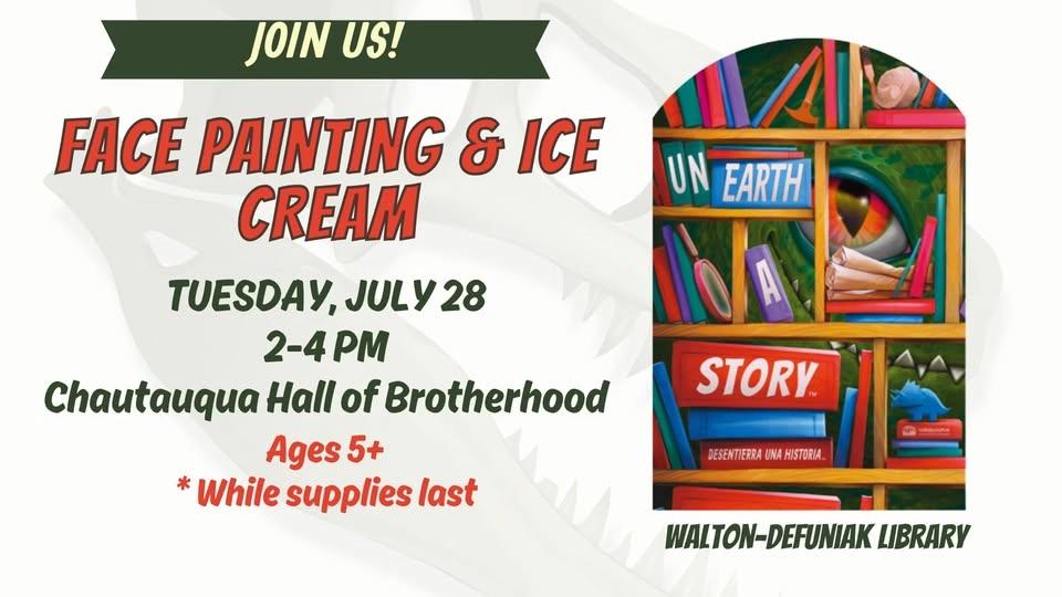 Face Painting & Ice Cream @ DFS Library