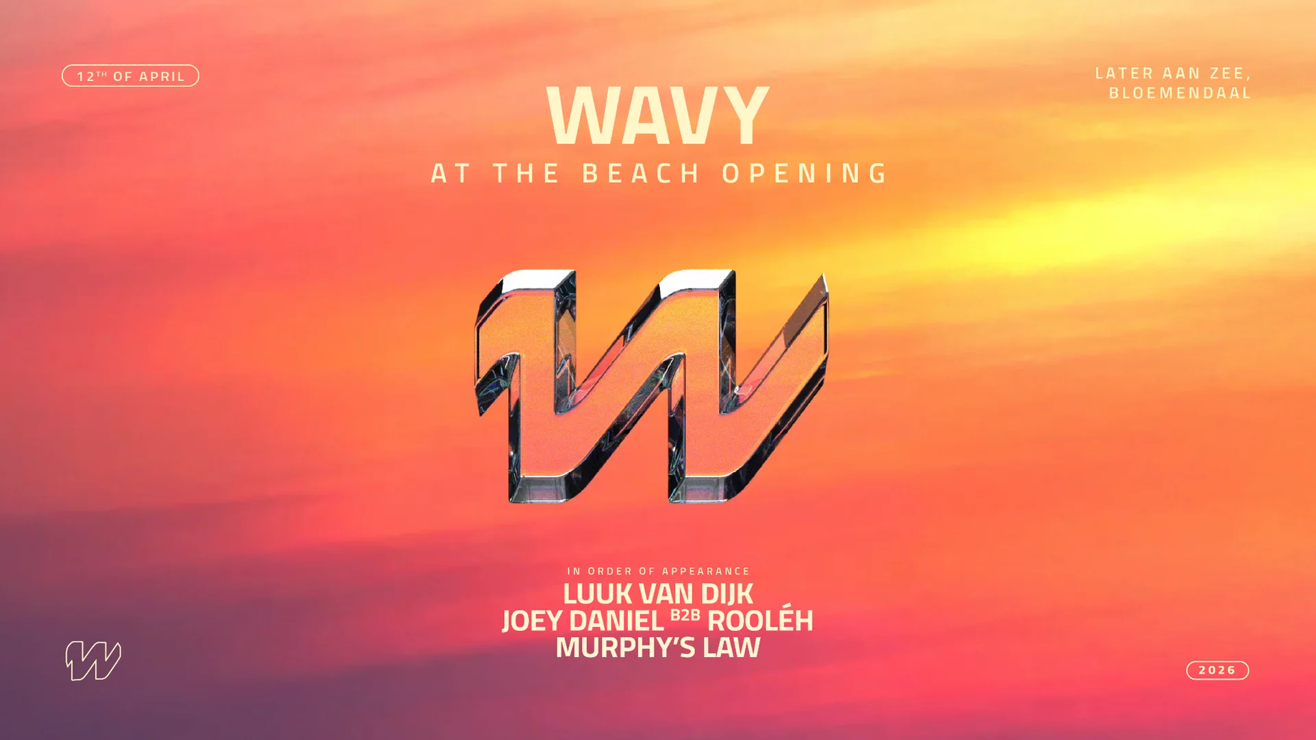 Wavy At The Beach Opening