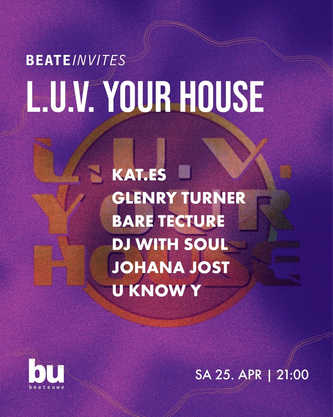 Beate Invites /// L.U.V. YOUR HOUSE