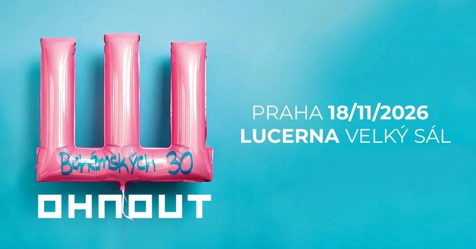 Wohnout - 30 let - Praha, Lucerna - Velký sál
