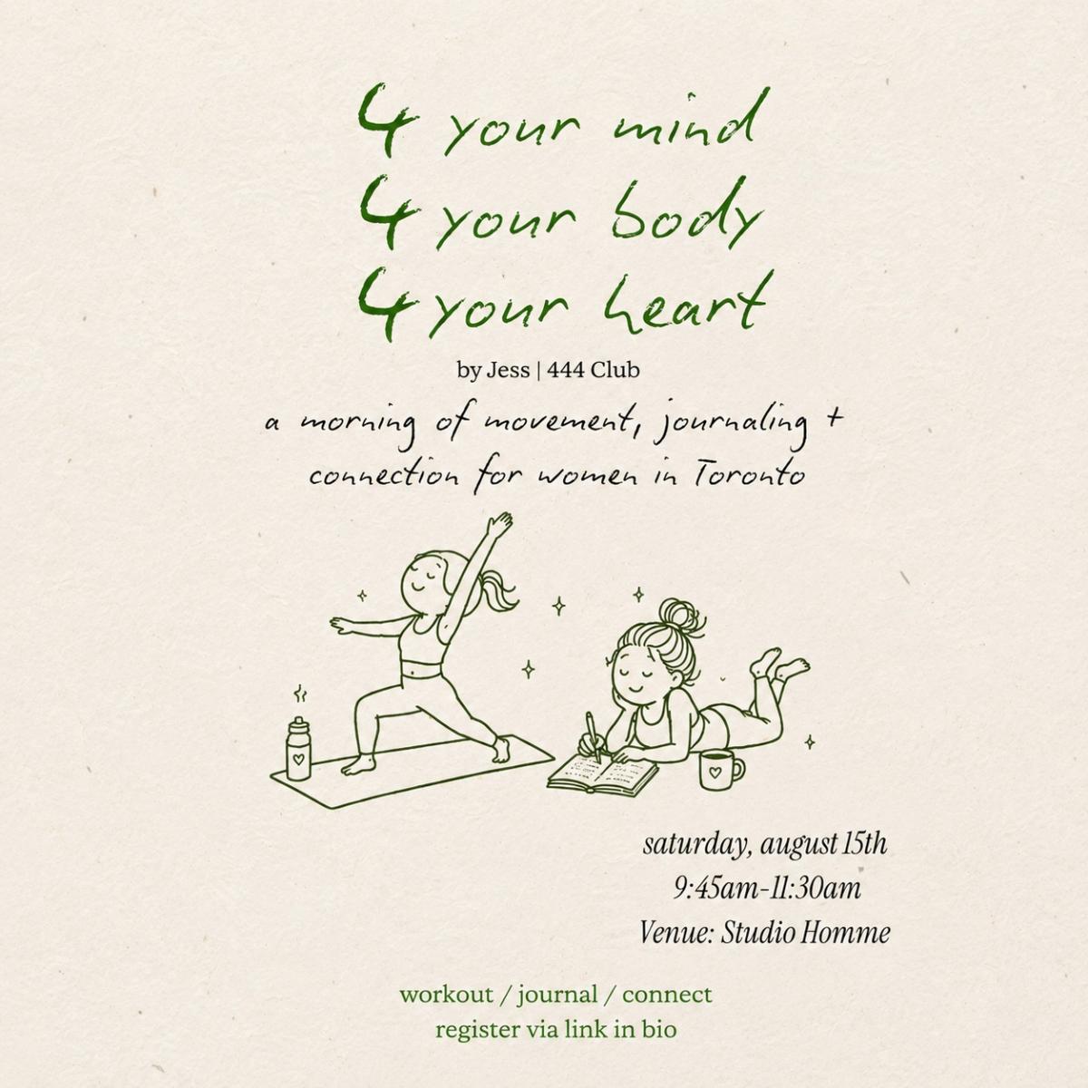 444:Mind,Body and Heart