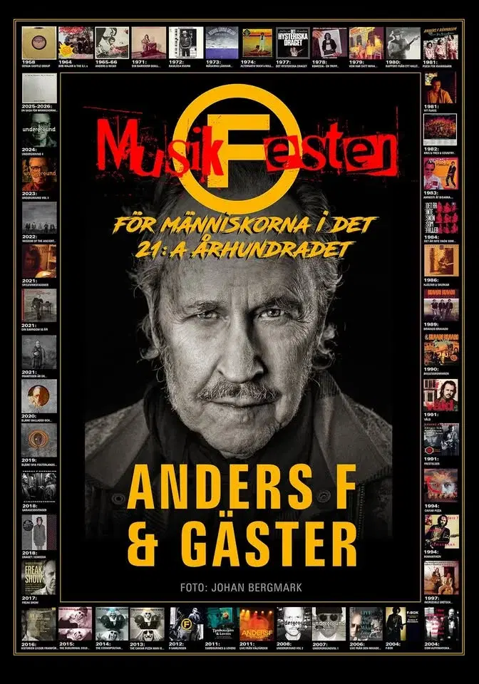 Anders F Rönnblom - 80 år - Den stora musikfesten del 2 - Utsålt