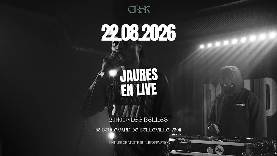 Jaures En Live @Belles Paris