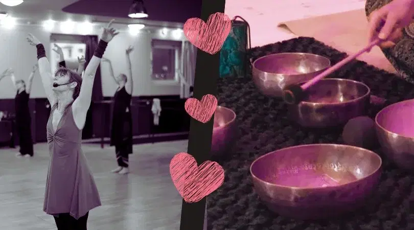 Nia-dans, klangmeditation och soundhealing med frekvenser