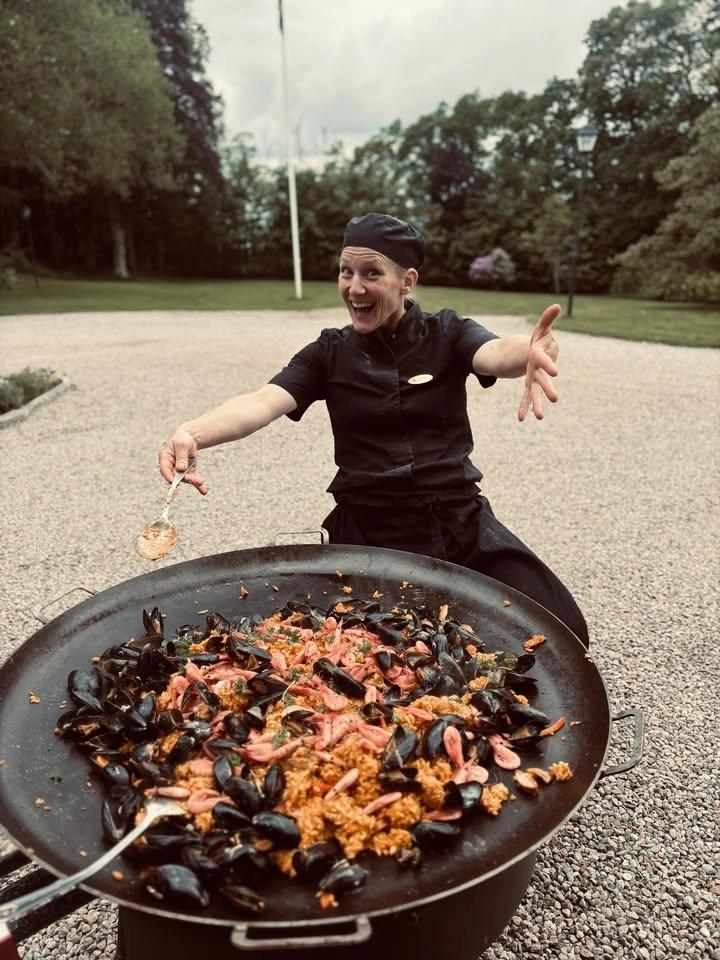 Sommarkväll med grillbuffé