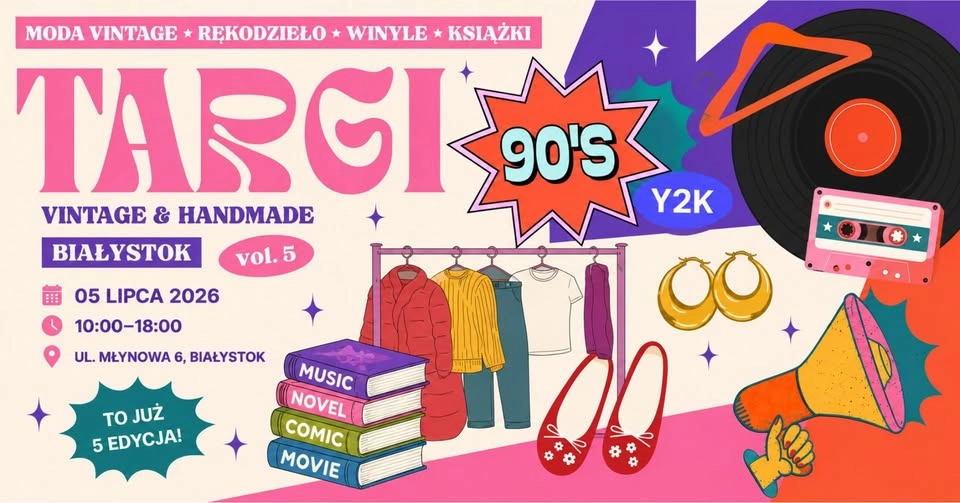 Targi MODA VINTAGE RĘKODZIEŁO / VOL 5 / MŁYNOWA / 5 LIPCA