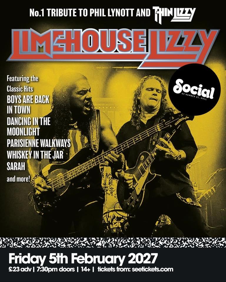 Limehouse Lizzy | Social | Hull
