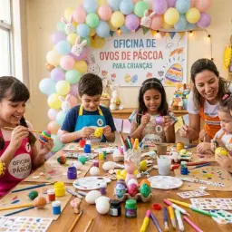 Oficina de Páscoa 🐰🥕🍫