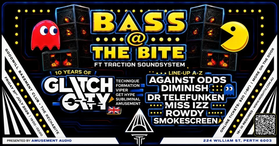 Bass @ The Bite ft Traction Soundsystem, Perth