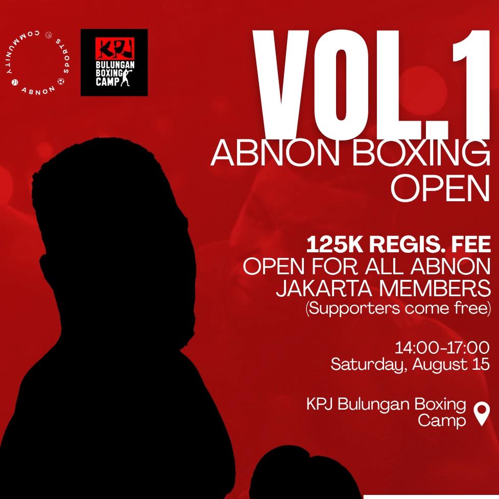 Abnon Boxing Open Vol. 1 @KPJ Bulungan