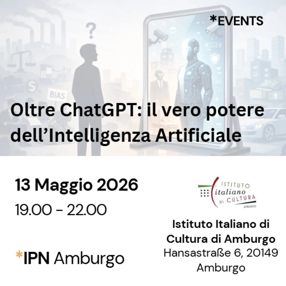 IPN Amburgo - Oltre ChatGPT: il vero potere dell'Intelligenza Artificiale