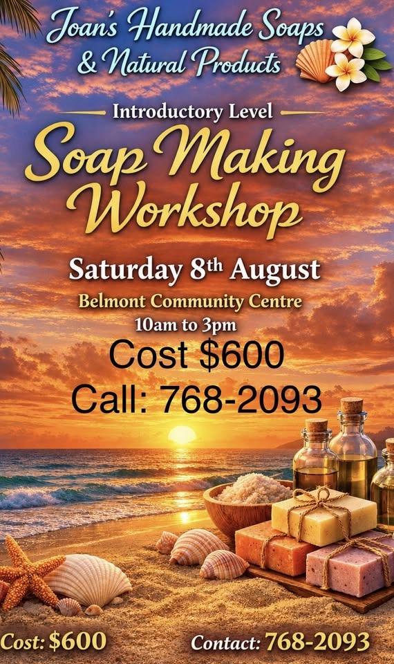Soap Making Workshop Introductory Level