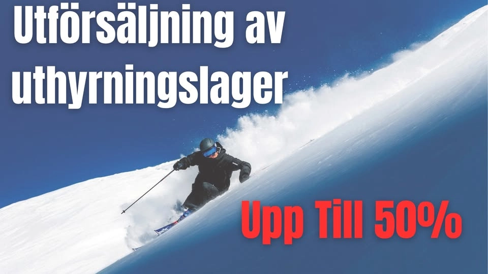 đż UTFĂRSĂLJNING AV UTHYRNINGSLAGER + LAGERRENSNING đż