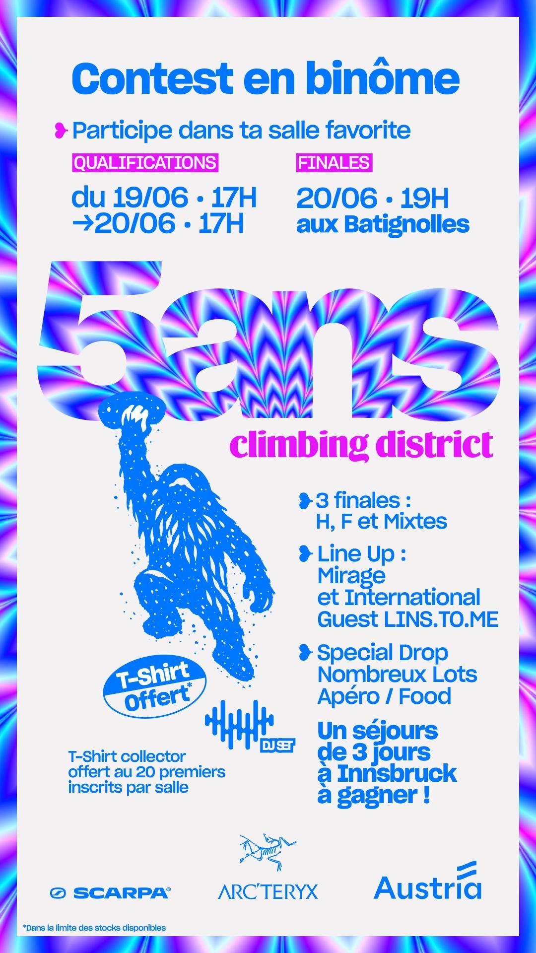 5 ans Climbing District