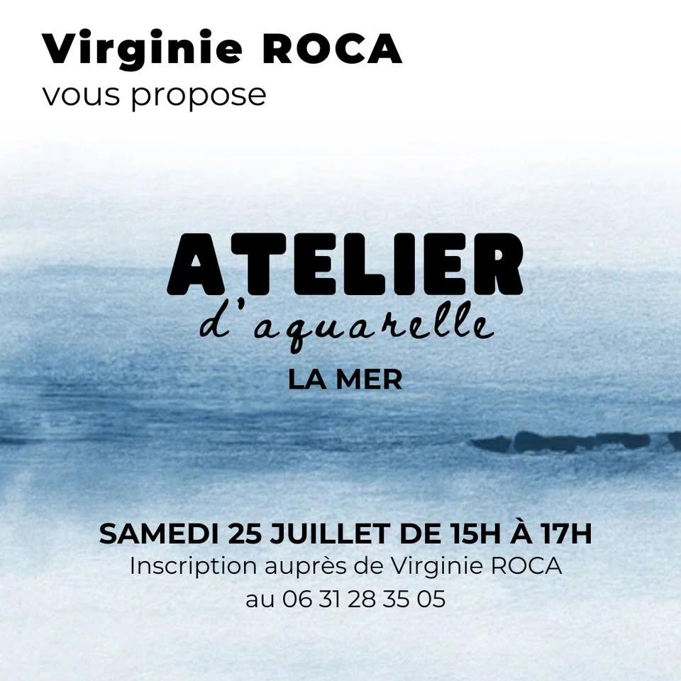 Atelier - Aquarelle : La Mer