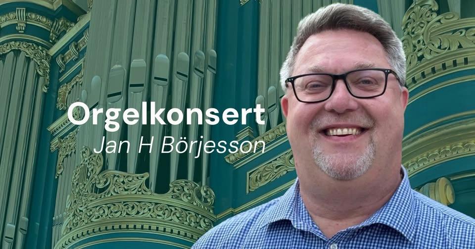 Orgelkonsert med Jan H Börjesson