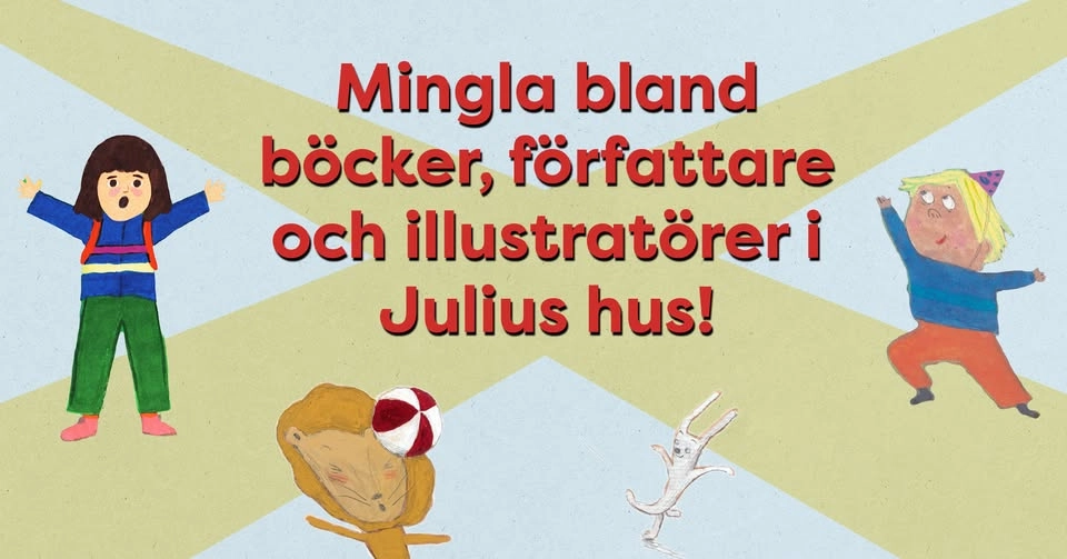 Bok-AW med internationell gäst i Julius hus!