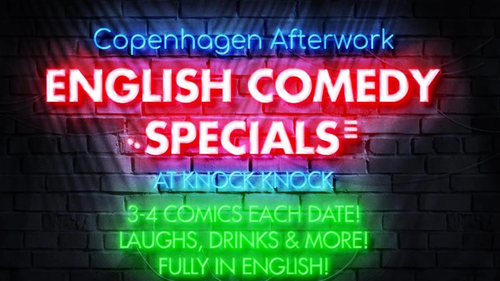 Fri, May 8, Copenhagen English Comedy Night - Afterwork Special