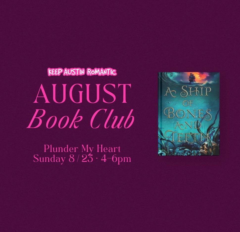 ⚓ Plunder My Heart: August Book of the Month at Shipwreck’d