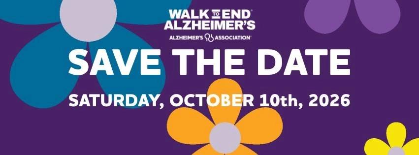 SAVE THE DATE: Walk to End Alzheimer's Ames