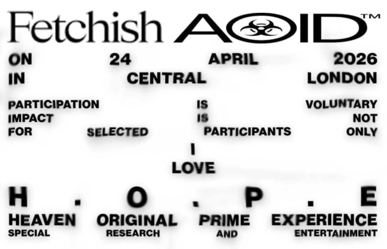 H.O.P.E: Secret Show with Aïsha Devi, object blue, Bassnotesonhope.