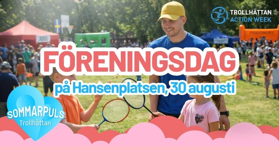 Föreningsdag på Hansenplatsen - 30 augusti