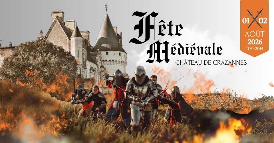 12eme Fête Médiévale du Château de Crazannes
