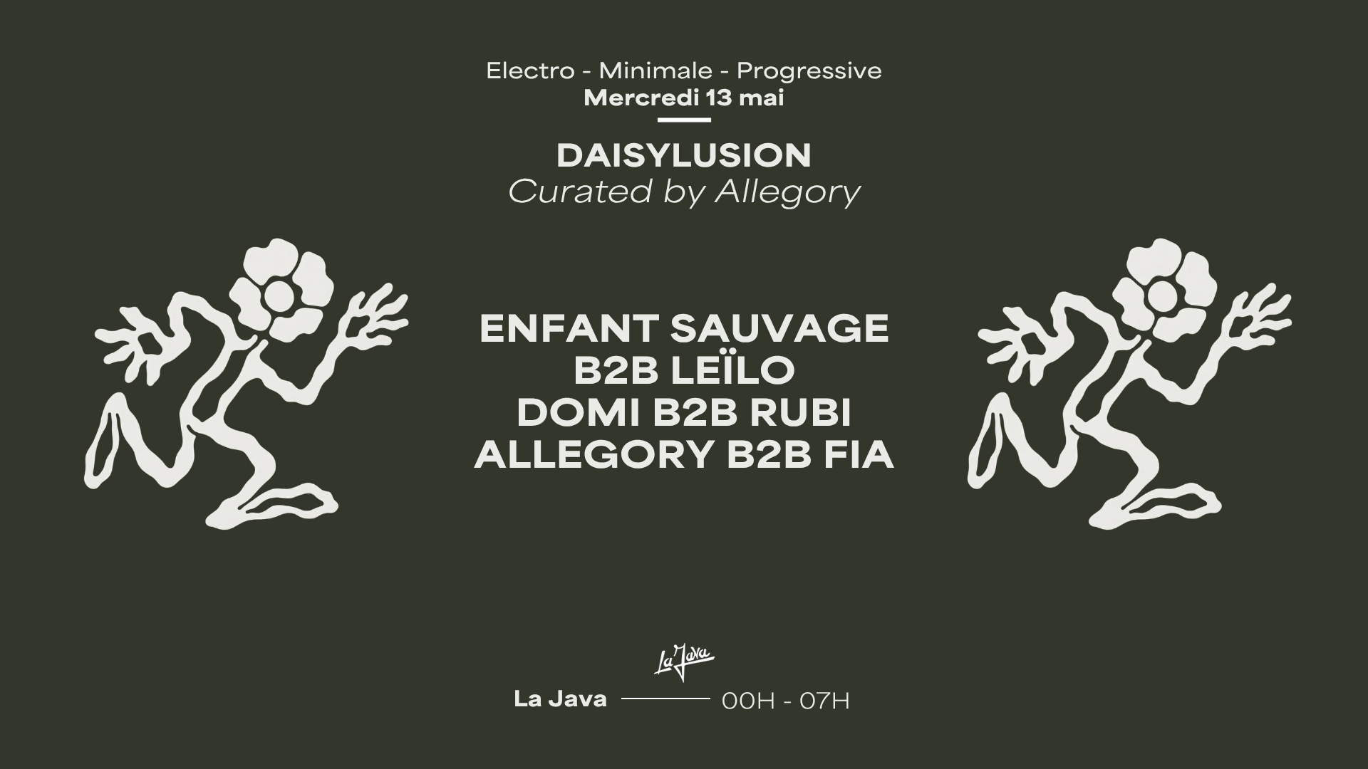 DAISYLUSION: Enfant Sauvage, Leïlo, Domi, Rubi, Allegory, Fia