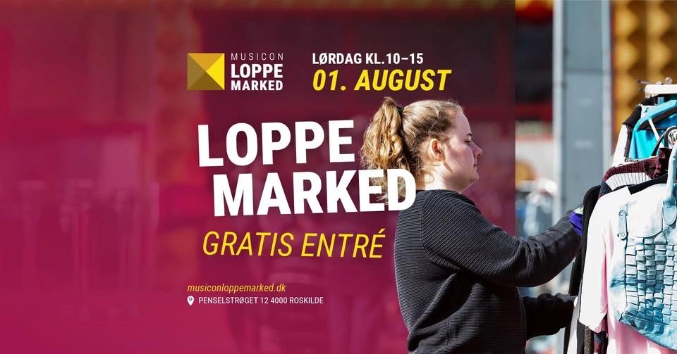 Musicon Loppemarked 1. august