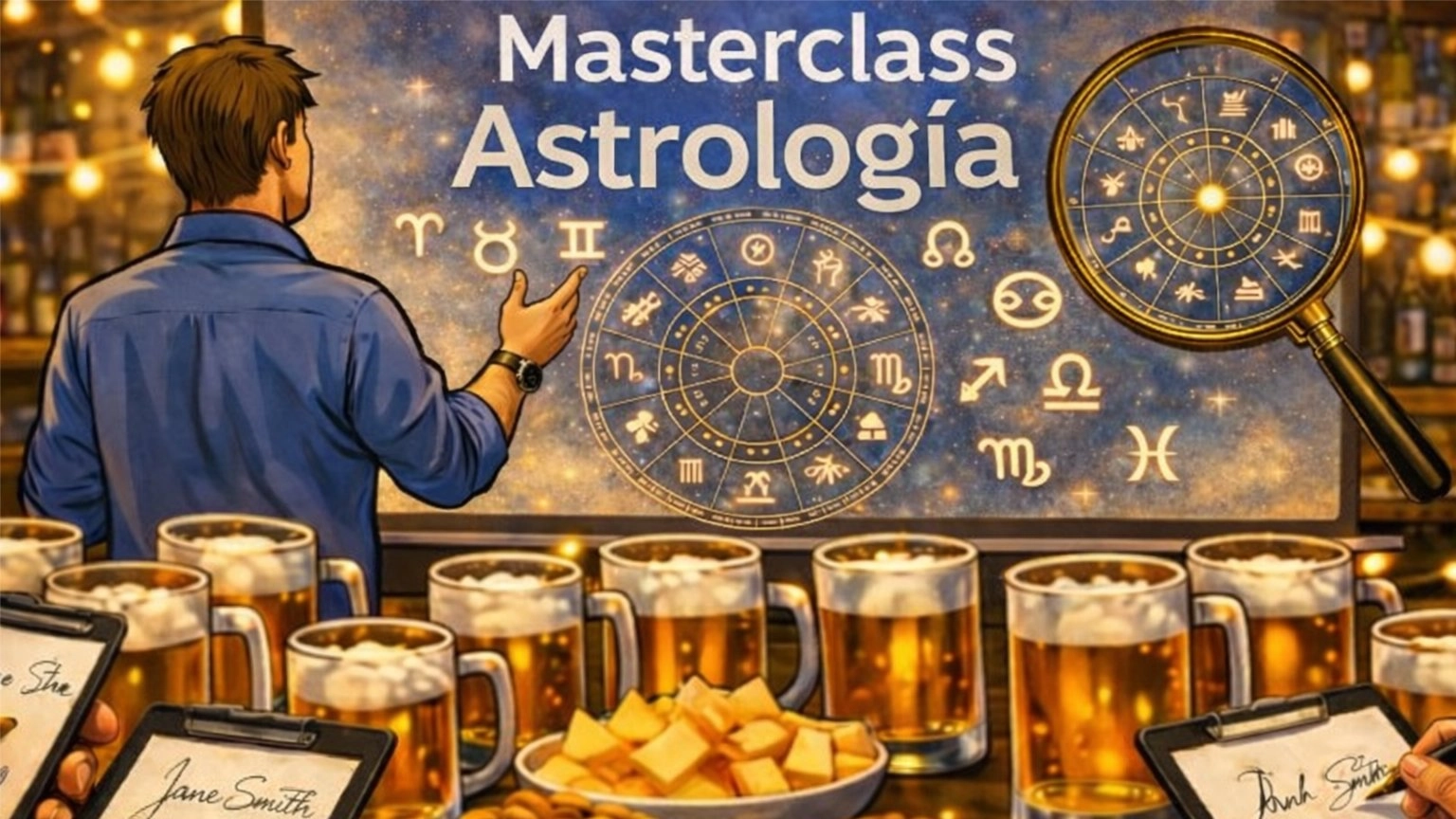 MASTERCLASS ASTROLOGÍA + CARTA ASTRAL