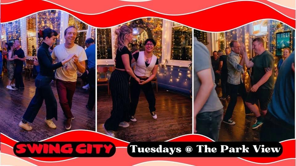 Lindy Hop Fundamentals class + swing dance social @ THE PARK VIEW