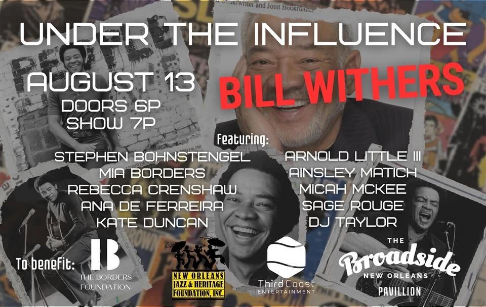 Under the Influence: Bill Withers