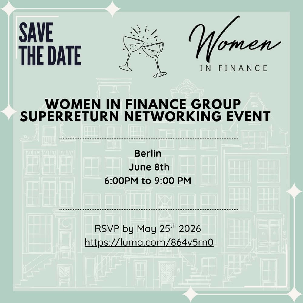 SuperReturn Berlin Women in Finance Group Side event