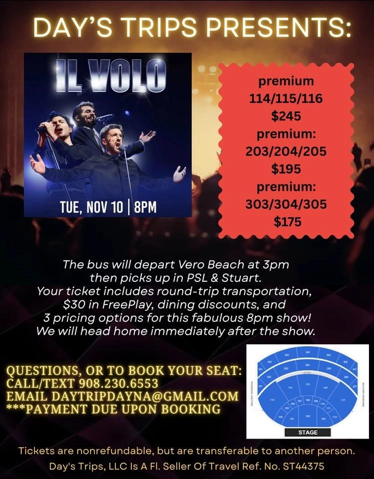 IL VOLO at Hard Rock Live