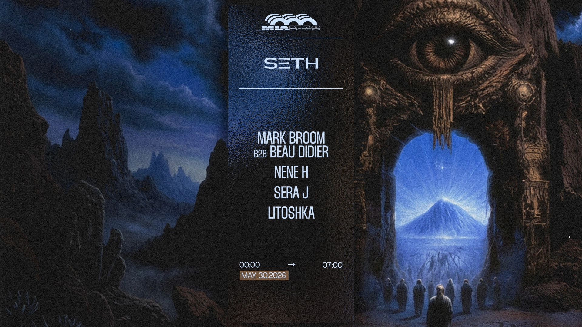 SETH: Mark Broom B2B Beau Didier, Nene H, Sera J, Litoshka
