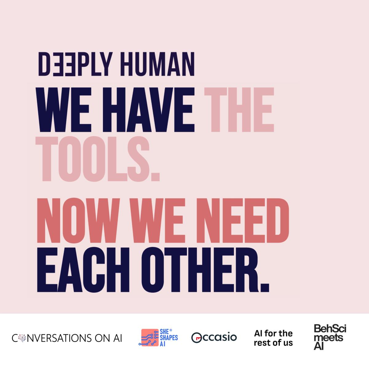 Building What the Future Deserves, Together: Deeply Human Summit London Pre-Launch