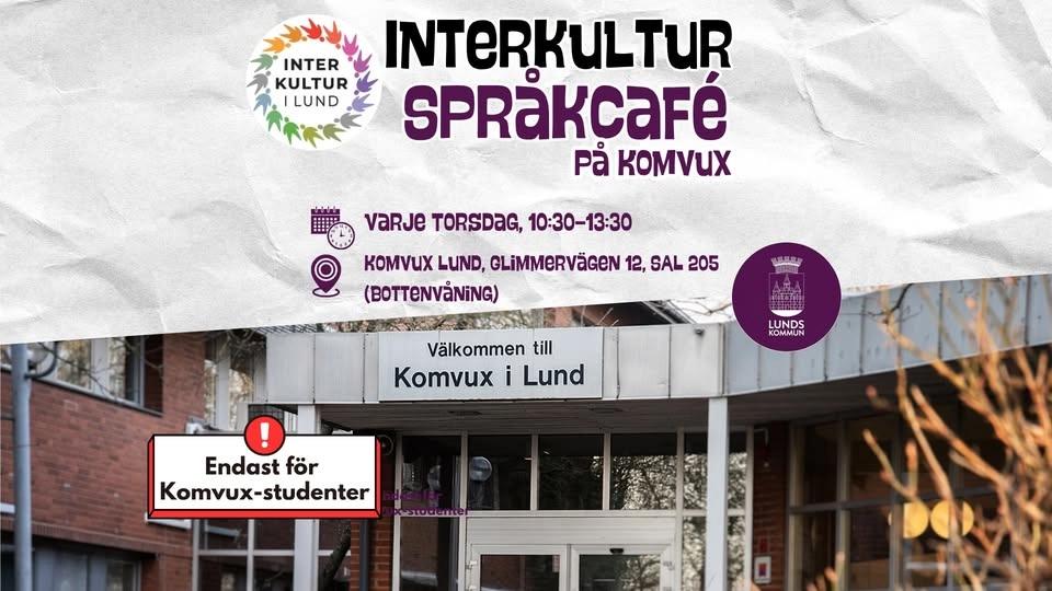 Interkultur Språkcafé på Komvux