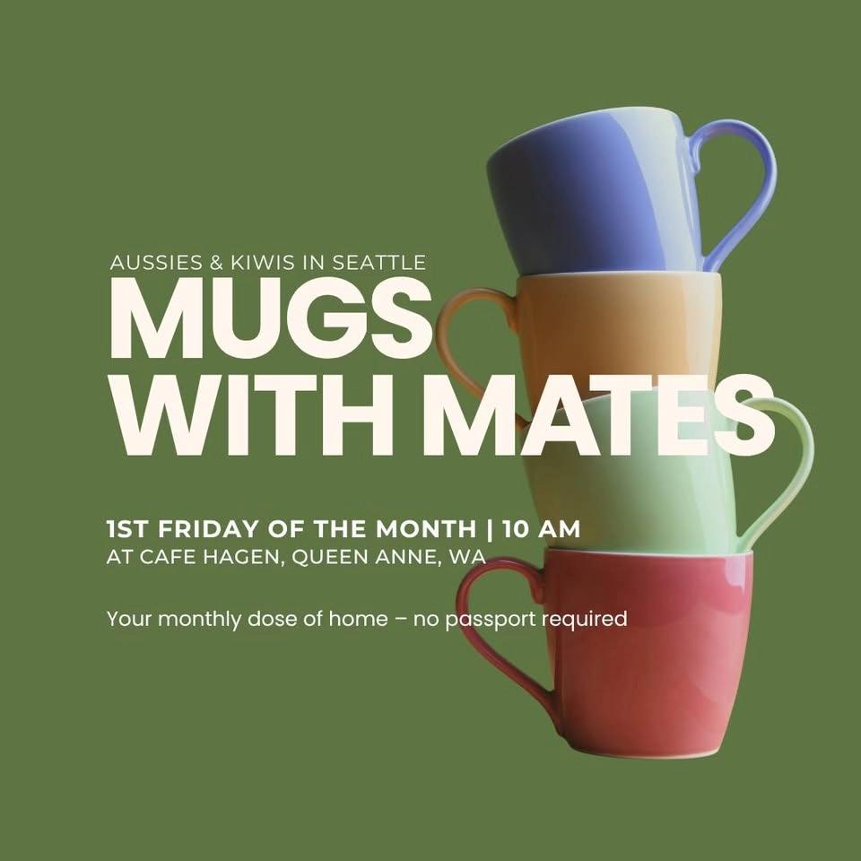 Mugs with Mates (Queen Anne) - Aussies & Kiwis in Seattle